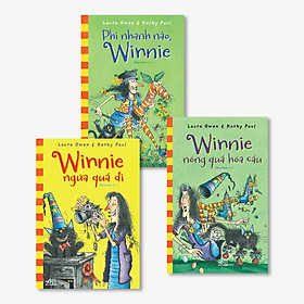 Combo 3 Cuốn "Winnie": "Winnie Ngứa Quá Đi" + "Winnie Nóng Quá Hóa Cáu" + "Phi Nhanh Nào, Winnie"