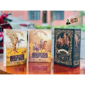 [boxset 2 tập bìa cứng] – DON QUIXOTE – nhà quý tộc tài ba xứ Mancha - ấn bản in 300 hộp – tranh minh họa Gustave Doré – Nhã Nam