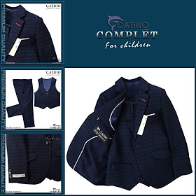 BỘ VEST BÉ TRAI CATRIO PCT99733/7 CHO TRẺ EM TỪ 2 TUỔI ĐẾN 12 TUỔI (12kg đến 49kg) thuộc bộ sưu tập quần áo trẻ em trang trọng cho mùa lễ hội tết tiệc cưới sự kiện sinh nhật, được làm bằng vải dạ cao cấp nhất, đẹp đến từng chi tiết