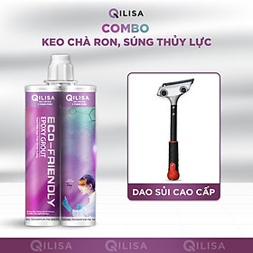 Combo Keo Chà Ron Qilisa và Cây Sủi Ron Thừa QILISA Loại Cao Cấp