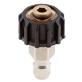 Pressure Washer Quick Connect Adapter Connector M22/14 to 3/8 Male Coupling