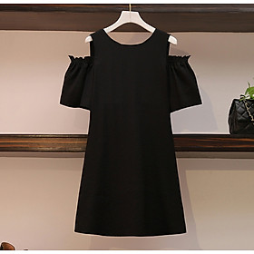 Đầm bầu công sở đầm suông đầm over size thời trang Hàn Quốc dona21072305