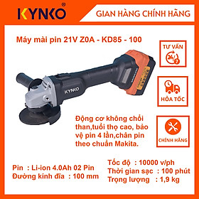 Máy mài pin cầm tay chính hãng Kynko 21V Z0A-KD85-100 giá tốt