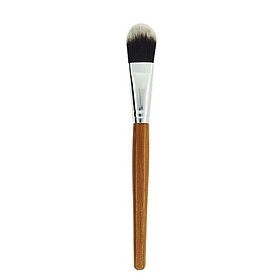 Bamboo Handle Mask Brush Foundation Brush Cosmetic Tool Concealer BB Cream Foundation Liquid Brush Makeup Tool 1Pcs