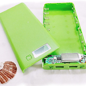 Mua Khung 8 khe pin sạc 18650 hiện thị LCD (chưa pin)