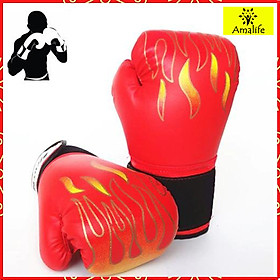 Hình ảnh Găng Tay Boxing Trẻ Em Chính Hãng Amalife  - Găng Tay Đấm Bốc