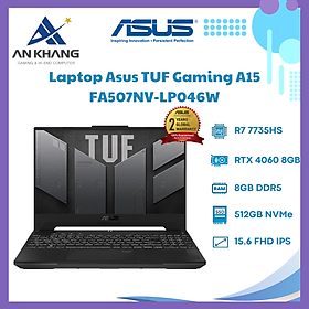 Mua Laptop ASUS TUF Gaming A15 FA507NV-LP046W (Ryzen 7-7735HS | 8GB | 512GB | RTX 4060 8GB | 15.6-inch FHD 144Hz | Win 11| Jaeger Gray) - Hàng Chính Hãng - Bảo Hành 24 Tháng Tại Asus Việt Nam