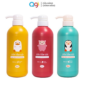 Sữa tắm gội Agi 2 in 1 500ml