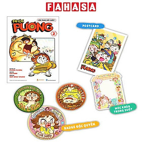 Sách - Nhóc Pương - Tập 2 - Hội Thao Bắt Chấy - Bản Đặc Biệt - Tặng Kèm 1 Postcard + 1 Móc Khóa + 3 Badge