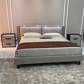 Giường ngủ bọc nỉ nhập khẩu Tundo Bed G4CT nhiều màu chọn lựa