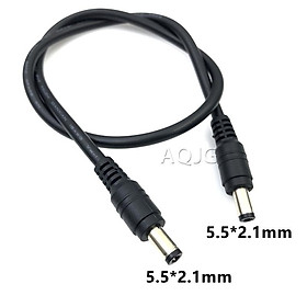 18AWG DC Power Plug 5.5 x 2.1mm Male To 5.5 x 2.1mm Male CCTV Adapter Connector Cable 12V 10A Power Extension Cords 0.5m/1.5m Cable length: 0.3m