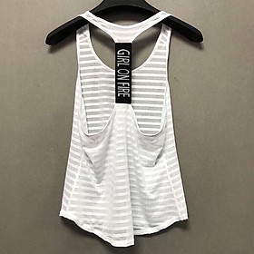 Hình ảnh Áo tank top thể thao nữ cao cấp, tập gym, yoga, fitness