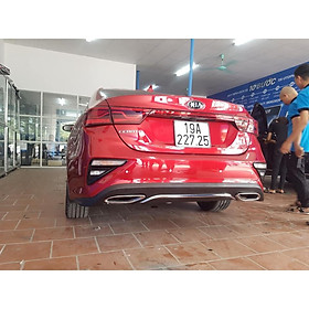 Ốp Viền Đèn Gầm Trước, Sau Cerato 2019 - 2021 mạ crom cao cấp
