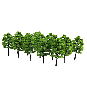 20x Model Trees Scenery 1:100 HO Scale Tree Landscape Layout