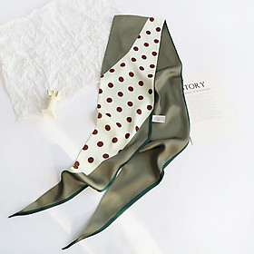 Khăn lụa turban kiểu dài mẫu mới Vingate dễ thương AKL96 (15x160cm)