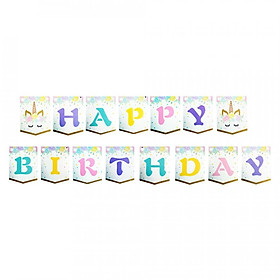 Dây treo sinh nhật Unicorn