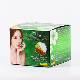 Kem Ngừa Mụn - Trắng Da - Xóa Thâm - Liền Sẹo - Cân Bằng Độ Ẩm - OHIO (20g)