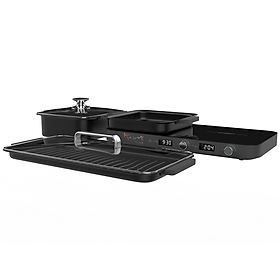 Mua Bếp từ đôi kèm bộ nồi Hawonkoo MCEH-200-II-GR - Hàng Chính Hãng