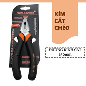 Mua Kìm cắt chéo  kìm cắt được nhiều chất liệu khác nhau như kim loại cứng  nhựa  dây điện .. kìm có hai kích thước 6    8    kìm kích thước 6 inch - 150mm