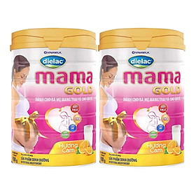 COMBO 2 HỘP SỮA BỘT DIELAC MAMA GOLD CAM 900G