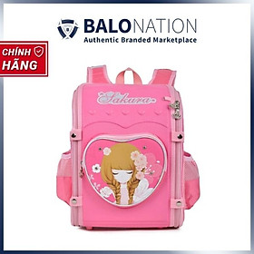 Ba lô học sinh chống gù Mr vui BLCG778-SG siêu nhẹ dành cho bé gái