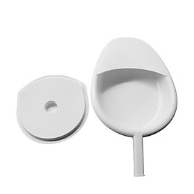 Bed Pan with Lid Urinal for Bedridden Patients Elderly