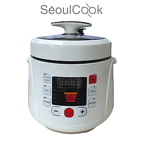 Mua Nồi áp suất điện đa năng cao cấp Seoulcook màu trắng 2.5 lít - Hàng chính hãng