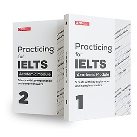 Nơi bán Bộ sách Practicing for IELTS - Tuyển tập 10 đề thi IELTS kèm lời giải chi tiết - Giá Từ -1đ