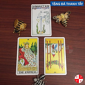 Bộ Bài Waite Tarot 78 Lá Bài Đặc Biệt Tặng Đá Thanh Tẩy