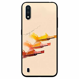 Ốp lưng dành cho Samsung A01 mẫu Vàng Son