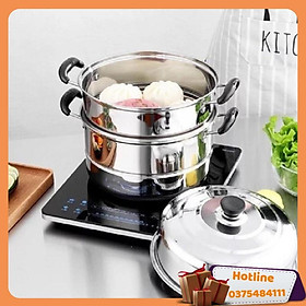 Mua Nồi Hấp Inox 3 Tầng - Hàng Loại 1