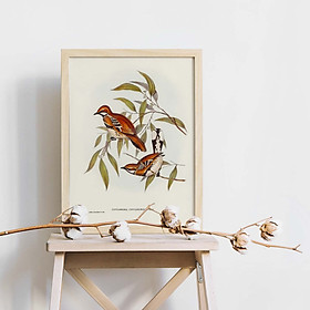 Mua Tranh Canvas treo tường chim sẻ - B017