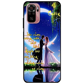 Ốp lưng dành cho Xiaomi Xiaomi Redmi Note 10 - Redmi Note 10 Pro - mẫu Thư Pháp Vợ Chồng Ôm Nhau