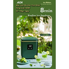 Máy Làm Đá Viên ACA 160W 10-15kg/ngày - Home and Garden