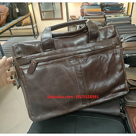 Cặp da văn phòng nam - BHM018 vừa laptop 14inch