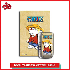 DECAL TRANG TRÍ MÁY TÍNH CASIO / VINACAL NHÂN VẬT DOREMON 036