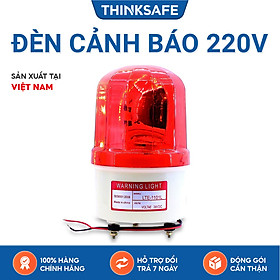 Mua Đèn cảnh báo năng lượng mặt trời Thinksafe  đèn xoay cảnh báo  cảnh báo nguy hiểm  sự cố
