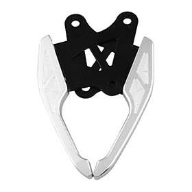 Silver Motorcycle Motorcross Rear Armrest Handrails for Honda-MSX125 MSX-SF-125