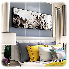 Tranh canvas khổ lớn trang trí phòng ngủ - PN143