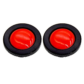 2PCS HEAVY DUTY ROUND QUICK RELEASE PLATE FOR MANFROTTO COMPACT ACTION TRIPODS