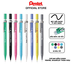 Bút chì bấm Pentel Sharplet 2 thân màu nét 0.5mm - A125