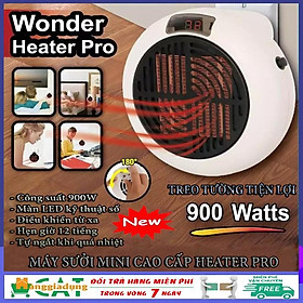 Mua Quạt sưởi mini treo tường hoặc để bàncông suất 900W