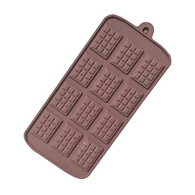Mua Khuôn silicon làm thạch rau câu  socola 12 thanh chocolate