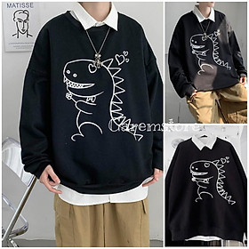 { Hàng Thu Đông } Áo Khủng Long Nỷ Ngoại Siêu Kute Fom Unisex Kiểu dáng Hàn Quốc Mã KL996