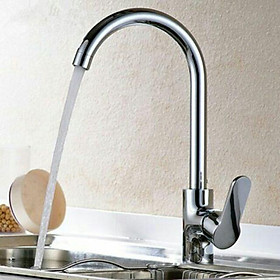 Bộ vòi chén nóng lạnh cao cấp đồng thau mạ crôm