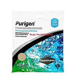 Vật liệu lọc PURIGEN túi 100ML cao cấp hấp thụ độc tố, khử màu nước cho bể cá cảnh