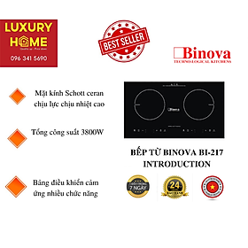 Mua BẾP TỪ BINOVA BI-217 INTRODUCTION - Hàng chính hãng