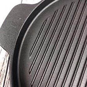 Mua Chảo gang nướng 24-26cm Rapido Cast Iron Grill dùng bếp từ