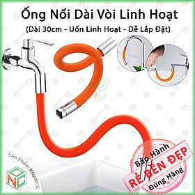 Mua (Quá Hay) Ống Nối Dài Vòi Nước Linh Hoạt KhoNCC Hàng Chính Hãng - Xoay Uốn 360độ Đến Từng Ngóc Ngách - KLM-ONDVLH