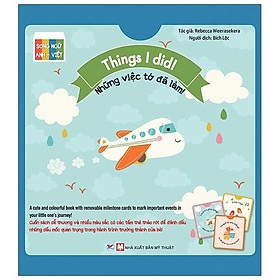 Things I Did - Những Việc Tớ Đã Làm - Song Ngữ Anh Việt - Bản Quyền